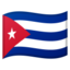 Cuba Flag emoji in Google's design style - Unicode 1F1E8-1F1FA