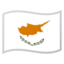 Cyprus Flag emoji in Google's design style - Unicode 1F1E8-1F1FE