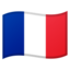 France Flag emoji in Google's design style - Unicode 1F1EB-1F1F7