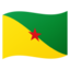 French Guiana Flag emoji in Google's design style - Unicode 1F1EC-1F1EB