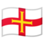 Guernsey Flag emoji in Google's design style - Unicode 1F1EC-1F1EC