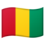 Guinea Flag emoji in Google's design style - Unicode 1F1EC-1F1F3