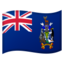 South Georgia & South Sandwich Islands Flag emoji in Google's design style - Unicode 1F1EC-1F1F8