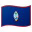 Guam Flag emoji in Google's design style - Unicode 1F1EC-1F1FA