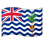 British Indian Ocean Territory Flag emoji in Google's design style - Unicode 1F1EE-1F1F4