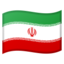 Iran Flag emoji in Google's design style - Unicode 1F1EE-1F1F7