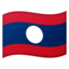 Laos Flag emoji in Google's design style - Unicode 1F1F1-1F1E6