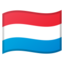 Luxembourg Flag emoji in Google's design style - Unicode 1F1F1-1F1FA