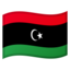 Libya Flag emoji in Google's design style - Unicode 1F1F1-1F1FE