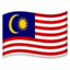 Malaysia Flag emoji in Google's design style - Unicode 1F1F2-1F1FE