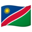 Namibia Flag emoji in Google's design style - Unicode 1F1F3-1F1E6