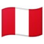 Peru Flag emoji in Google's design style - Unicode 1F1F5-1F1EA