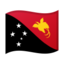 Papua New Guinea Flag emoji in Google's design style - Unicode 1F1F5-1F1EC