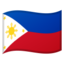 Philippines Flag emoji in Google's design style - Unicode 1F1F5-1F1ED