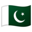 Pakistan Flag emoji in Google's design style - Unicode 1F1F5-1F1F0