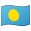 Palau Flag emoji in Google's design style - Unicode 1F1F5-1F1FC