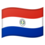 Paraguay Flag emoji in Google's design style - Unicode 1F1F5-1F1FE