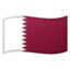 Qatar Flag emoji in Google's design style - Unicode 1F1F6-1F1E6