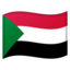 Sudan Flag emoji in Google's design style - Unicode 1F1F8-1F1E9