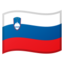 Slovenia Flag emoji in Google's design style - Unicode 1F1F8-1F1EE