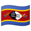 Eswatini Flag emoji in Google's design style - Unicode 1F1F8-1F1FF