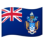 Tristan da Cunha Flag emoji in Google's design style - Unicode 1F1F9-1F1E6