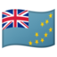 Tuvalu Flag emoji in Google's design style - Unicode 1F1F9-1F1FB