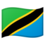 Tanzania Flag emoji in Google's design style - Unicode 1F1F9-1F1FF