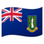 British Virgin Islands Flag emoji in Google's design style - Unicode 1F1FB-1F1EC