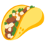 TACO emoji in Google's design style - Unicode 1F32E