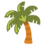 PALM TREE emoji in Google's design style - Unicode 1F334