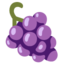 GRAPES emoji in Google's design style - Unicode 1F347