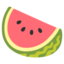 WATERMELON emoji in Google's design style - Unicode 1F349