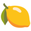 LEMON emoji in Google's design style - Unicode 1F34B