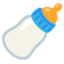 BABY BOTTLE emoji in Google's design style - Unicode 1F37C