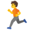 RUNNER emoji in Google's design style - Unicode 1F3C3