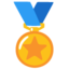 SPORTS MEDAL emoji in Google's design style - Unicode 1F3C5