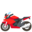 MOTORCYCLE emoji in Google's design style - Unicode 1F3CD-FE0F