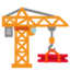 BUILDING CONSTRUCTION emoji in Google's design style - Unicode 1F3D7-FE0F