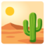 DESERT emoji in Google's design style - Unicode 1F3DC-FE0F