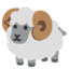 RAM emoji in Google's design style - Unicode 1F40F