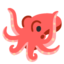 OCTOPUS emoji in Google's design style - Unicode 1F419