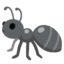 ANT emoji in Google's design style - Unicode 1F41C