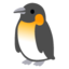 PENGUIN emoji in Google's design style - Unicode 1F427