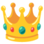 CROWN emoji in Google's design style - Unicode 1F451