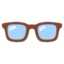 EYEGLASSES emoji in Google's design style - Unicode 1F453