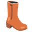 WOMANS BOOTS emoji in Google's design style - Unicode 1F462