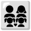 FAMILY: MAN, WOMAN, GIRL, GIRL emoji in Google's design style - Unicode 1F468-200D-1F469-200D-1F467-200D-1F467