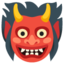 JAPANESE OGRE emoji in Google's design style - Unicode 1F479