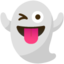 GHOST emoji in Google's design style - Unicode 1F47B